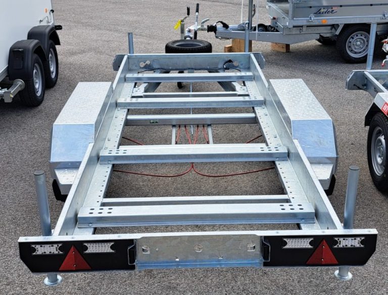 Remorque porte générateur Brian James Chassis Plant 3.8 x 1,3m Remorque porte générateur Brian James Chassis Plant 3.8 x 1,3m