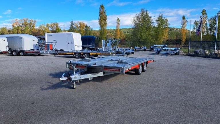 Location Porte Voiture 3500 kg loc remorque porte ouvert voiture brian james trailers T Transporter 3t5 Lussan Uzès Nîmes Alès Bagnols Montpellier Avignon Location