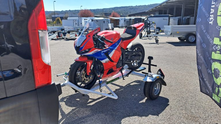 Remorque porte moto for one avignon alès montpellier uzès