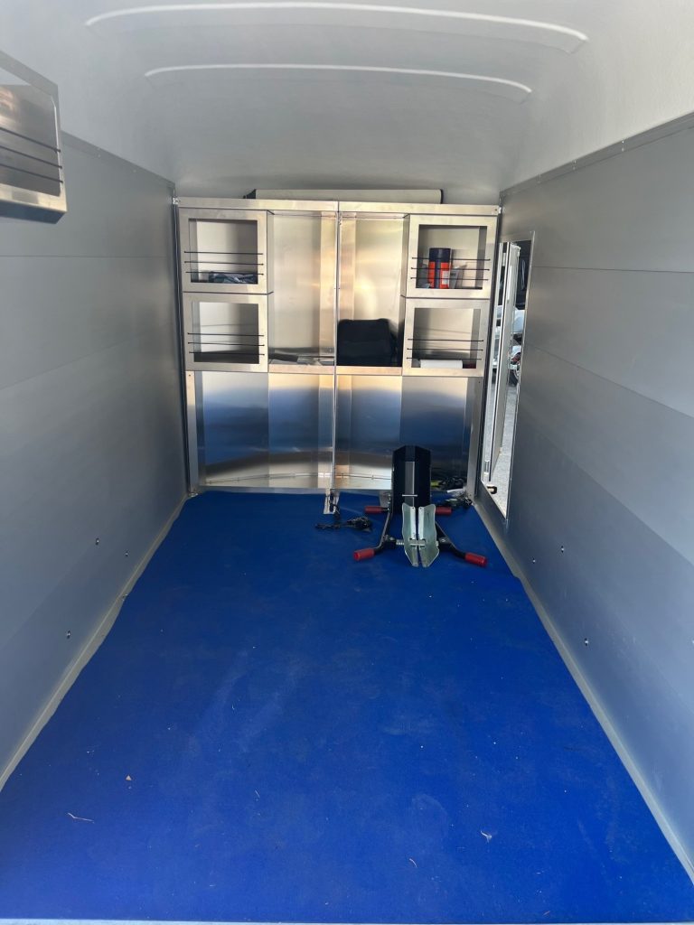 Module de rangement Laissac accessoires remorque fourgon debon deparis&co alès avignon uzès montpellier