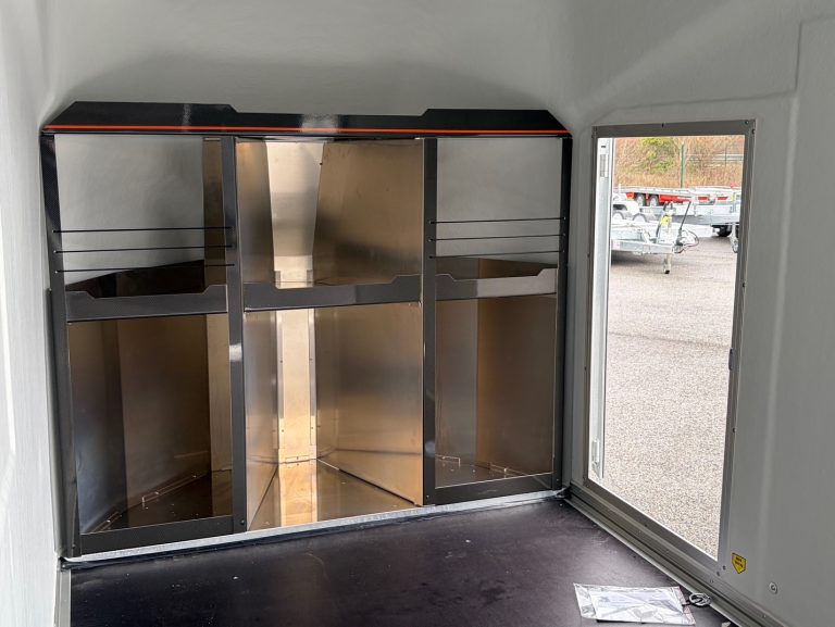 Module de rangement Laissac accessoires remorque fourgon debon deparis&co alès avignon uzès montpellier