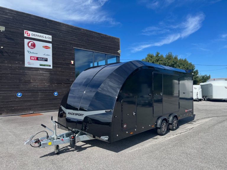 remorque porte voiture brian james bjt race sport uzès avignon montpellier alès