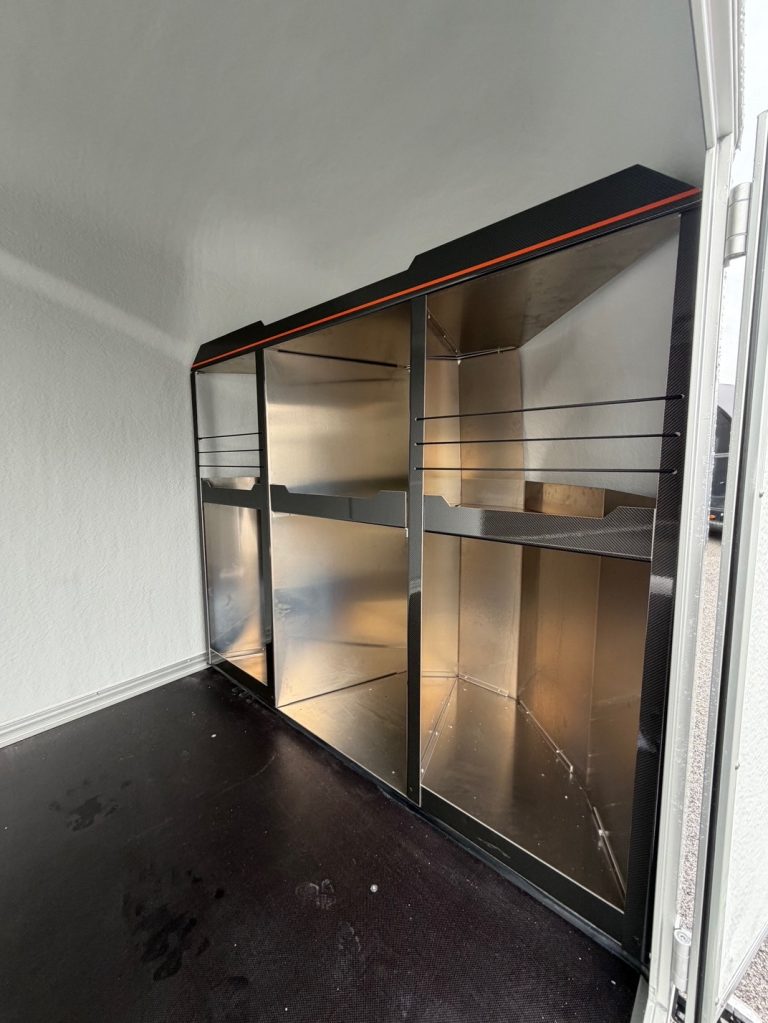 Module de rangement Laissac accessoires remorque fourgon debon deparis&co alès avignon uzès montpellier