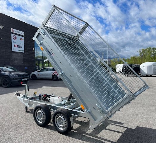 Remorque benne Lider 39600 PE pompe électrique