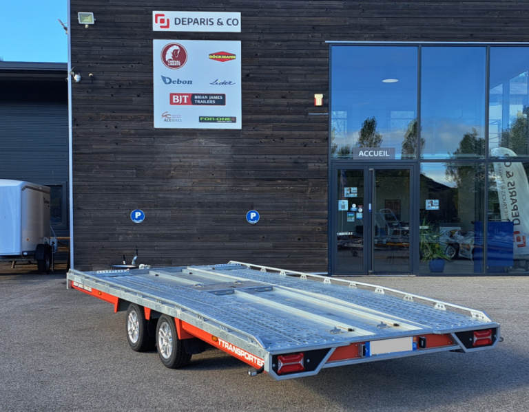 remorque porte ouvert voiture brian james trailers T Transporter remorque porte ouvert voiture brian james trailers T Transporter