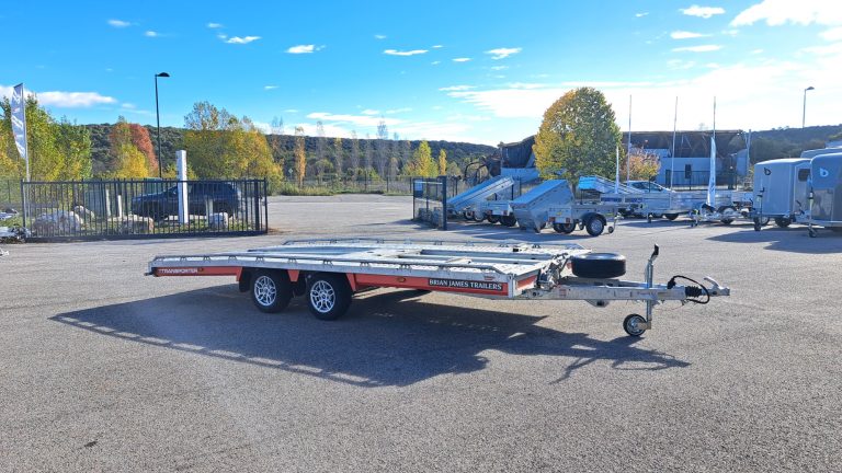 Location Porte Voiture 3500 kg loc remorque porte ouvert voiture brian james trailers T Transporter 3t5 Lussan Uzès Nîmes Alès Bagnols Montpellier Avignon Location