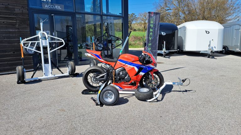 Remorque porte moto for one avignon alès montpellier uzès