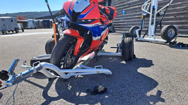 Remorque porte moto for one avignon alès montpellier uzès