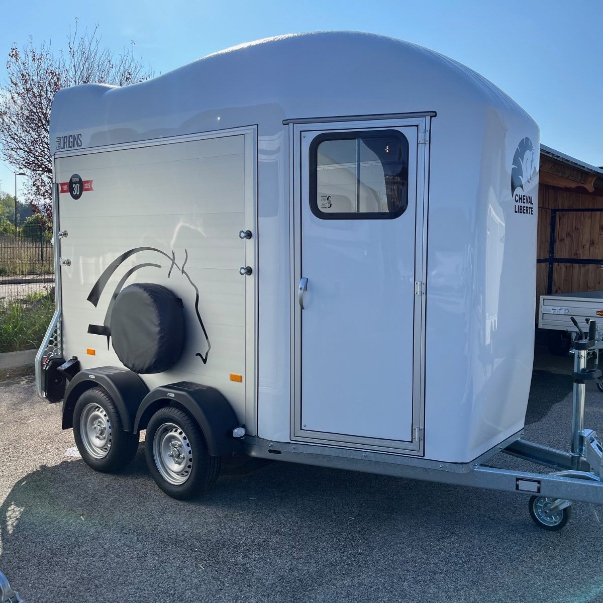 remorque van cheval cheval liberté gold origins alu line