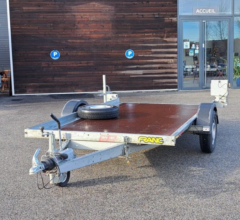 remorque utilitaire Franc Rev300F130 Plateau nîmes alès bagnols uzès montpellier