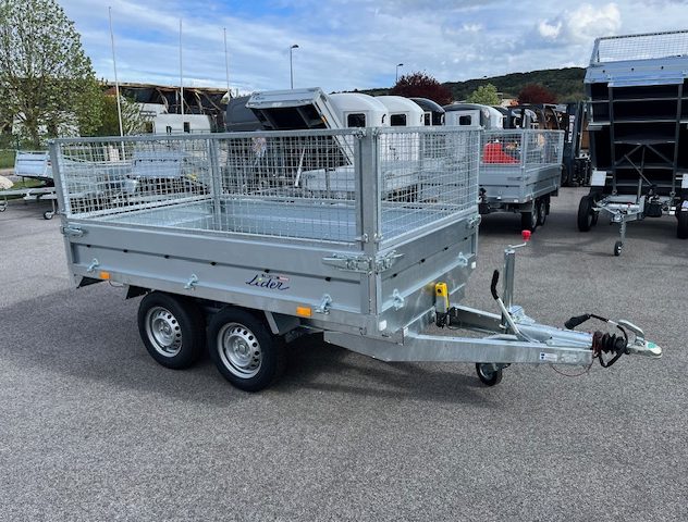 Remorque benne Lider 39600 PE pompe électrique