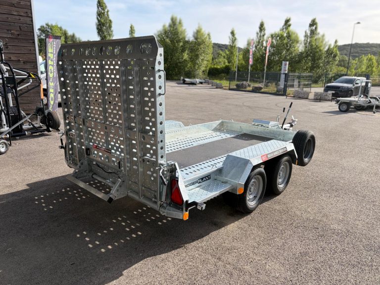 Remorque porte engin brian james trailers digger plant 3m2 x 1m7 neuf disponible lussan avignon montpellier bagnols alès