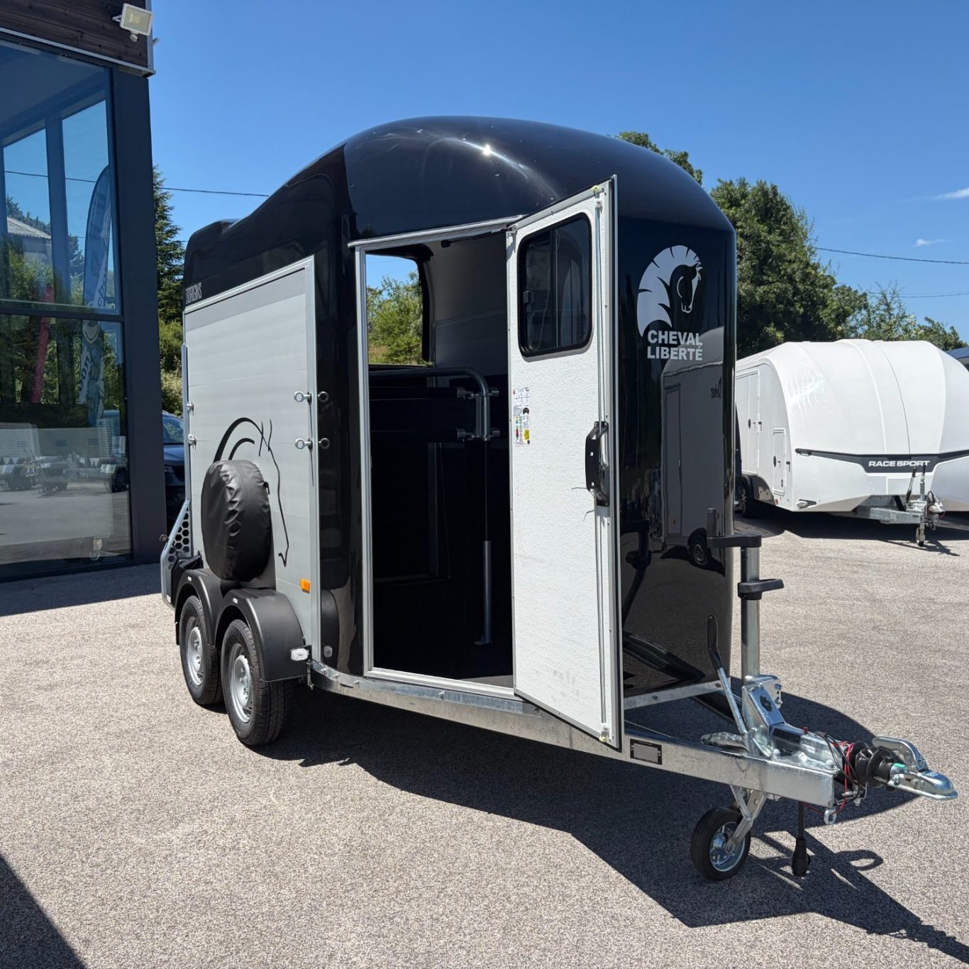 remorque van cheval cheval liberté gold origins alu line