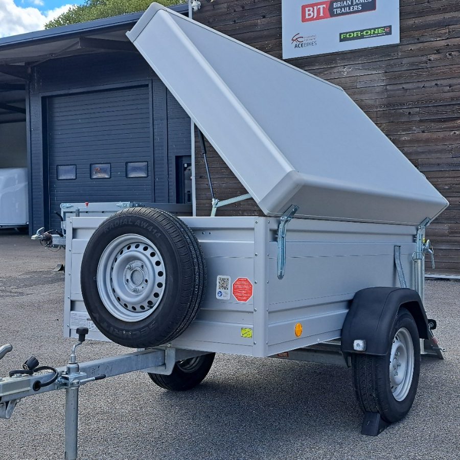 remorque utilitaire avec capot bockmann TL AL 2111/75 DB dépôt vente