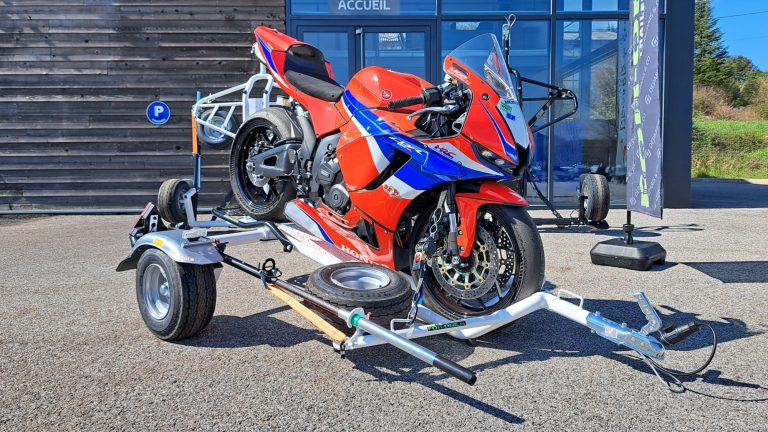 Remorque porte moto for one avignon alès montpellier uzès