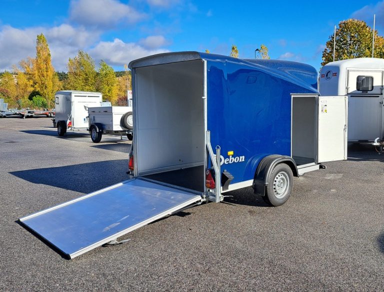 Remorque fourgon Debon Cargo 1300 uzès alès bagnol lussan