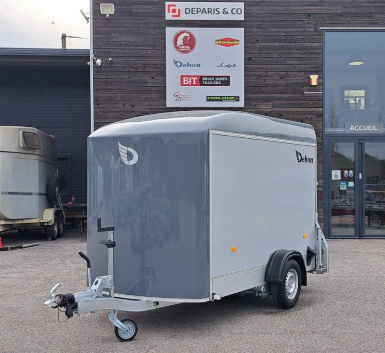 Remorque fourgon dépôt-vente Debon Roadster 255 freiné nimes alès bagnols montpellier