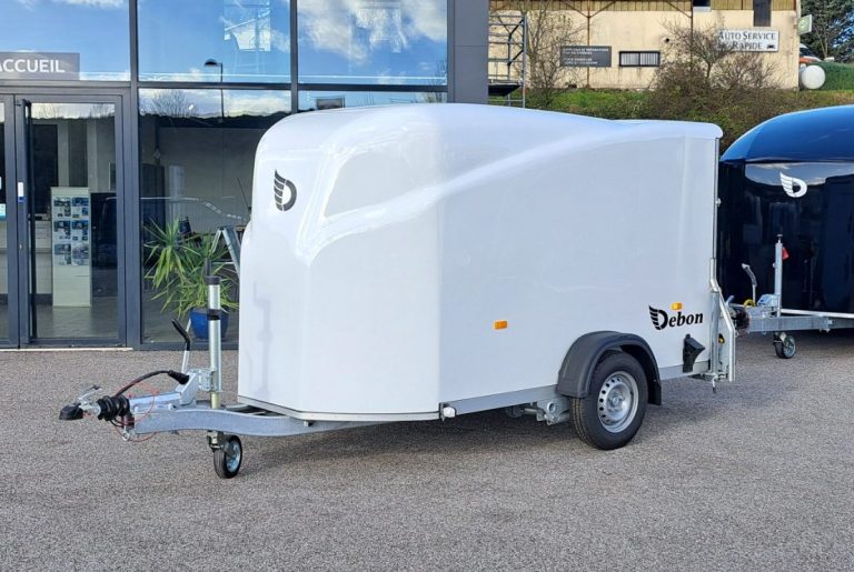 Remorque fourgon Debon Cargo 1300 uzès alès bagnol lussan