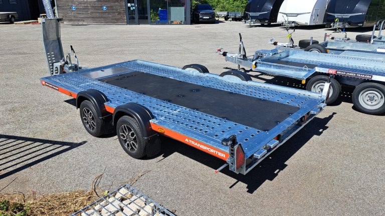 Remorque porte voiture a transporter brian james trailers 2700 kg 4m x 1,9m lussan alès bagnols avignon montpellier