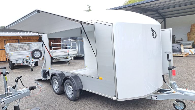 Remorque fourgon debon roadster 700 alès bagnols gard nimes uzès
